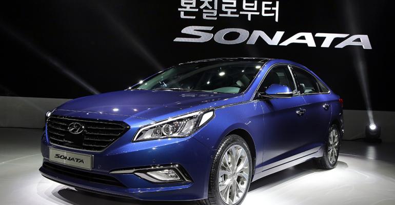 New Koreanmarket Hyundai Sonata revealed