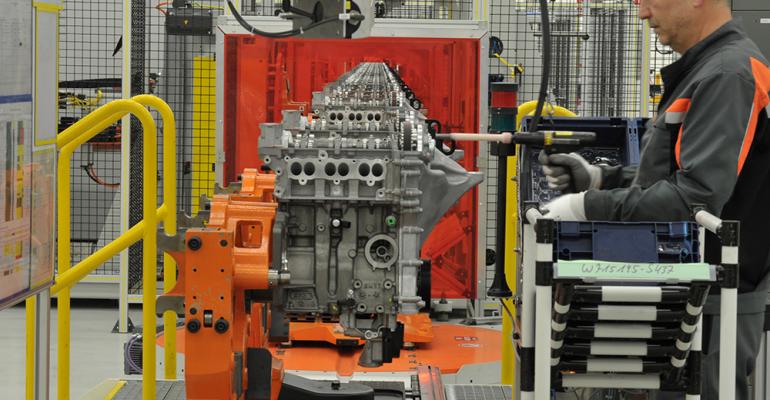 Ford builds 10L turbocharged EcoBoost 3cyl engine at its Cologne Germany plant 
