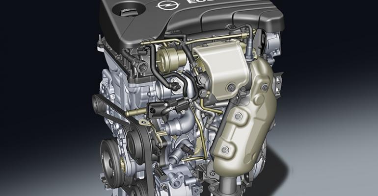 Opel Adam 10L 3cyl engine among first applications of new Ecotec family
