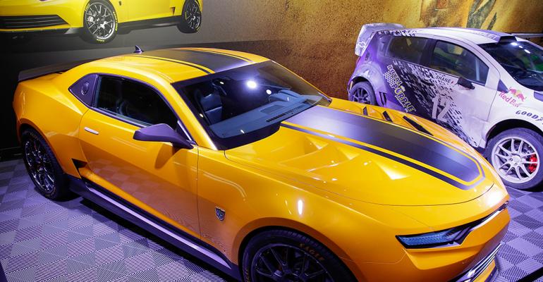 Chevrolet displays customized cars at SEMA show