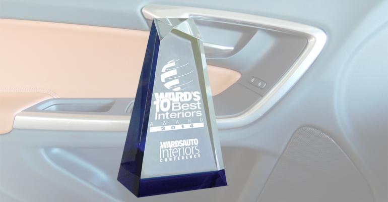 WardsAuto editors evaluated 41 new or improved interiors in picking winners