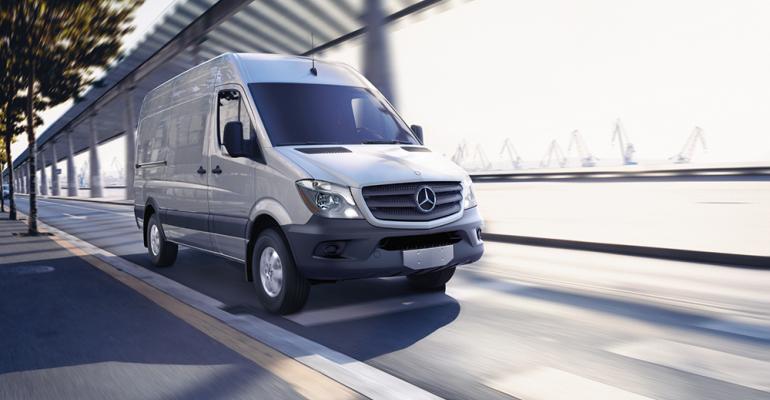 rsquo14 Mercedes Sprinter commercial van gets updated sheetmetal