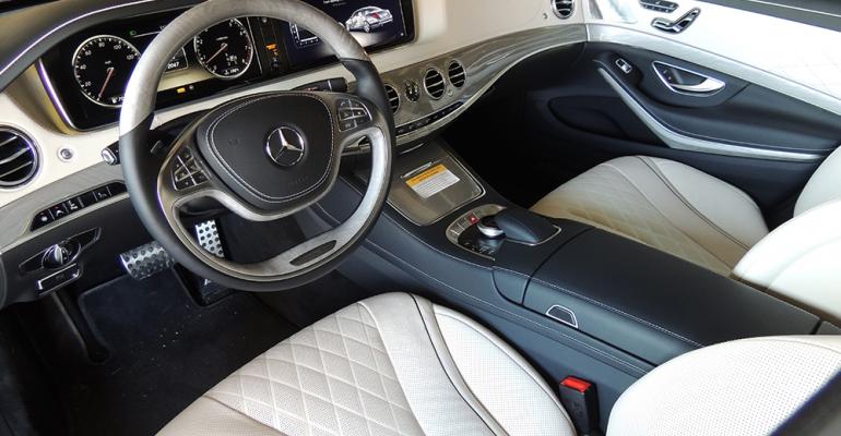 Mercedes S550 both technologically advanced and aesthetically engaging