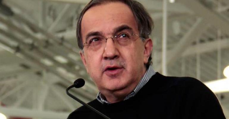 Marchionne First day of new life for Fiat Chrysler