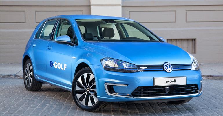 VW Golf EV likely to attract older more affluent buyers 