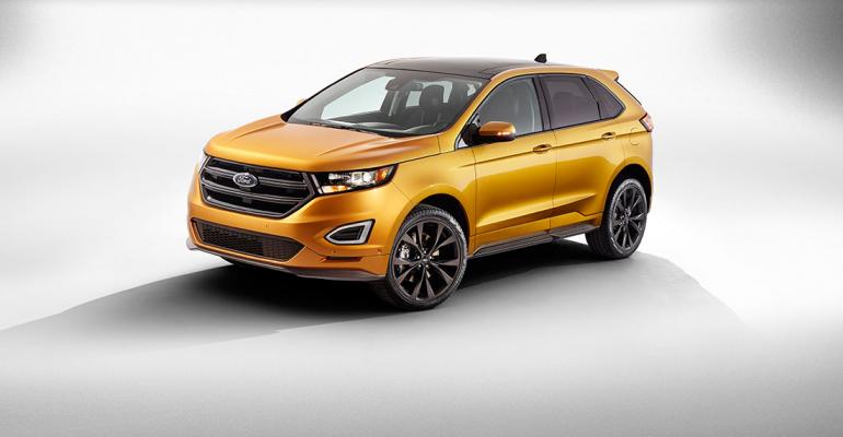 Allnew Edge available with two EcoBoost engines one normally aspirated mill 