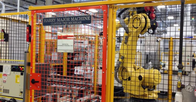 Nearly half of processes at new engine plant fully automated