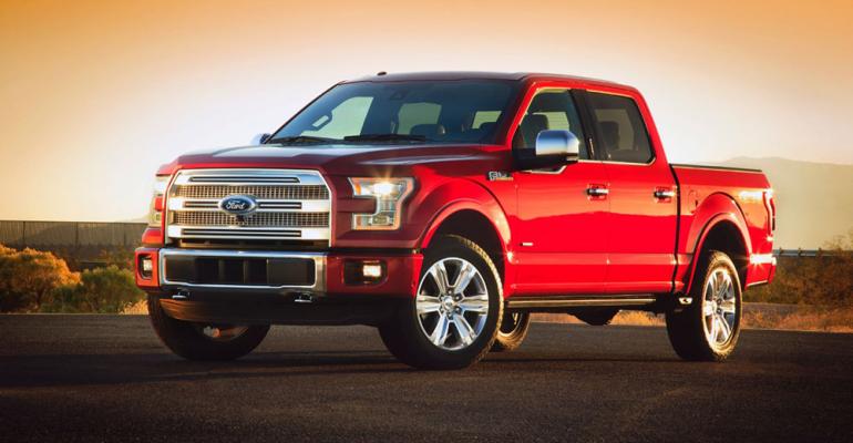 rsquo15 Ford F150 more than 700 lbs lighter than predecessor 