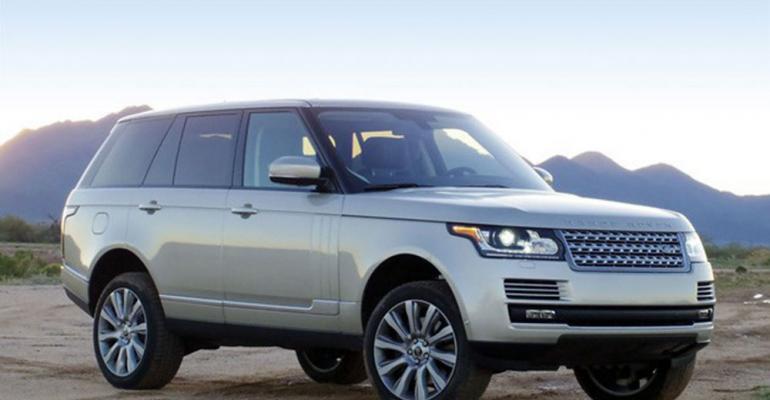 Range Rover bodyinwhite weighs 658 lbs