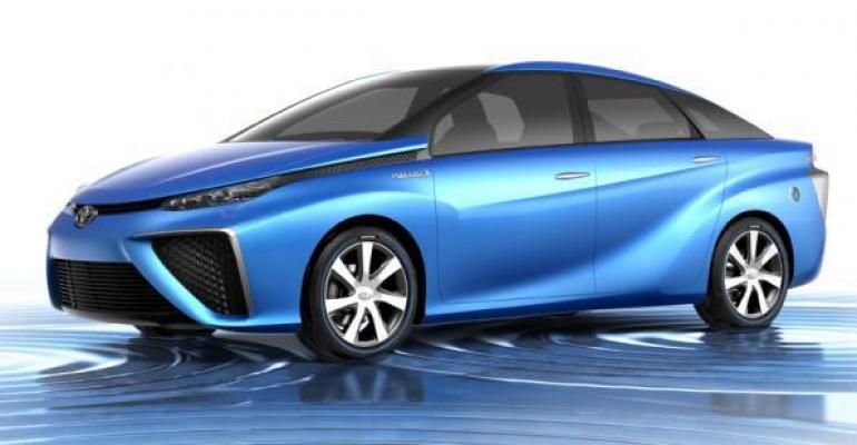 Toyota FCV hits California next summer