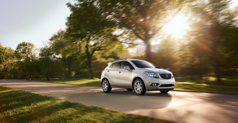 Sales of newly released Buick Encore helps brand maintain momentum