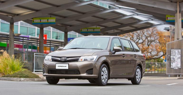 Rental business helps make Corolla monthrsquos bestselling model