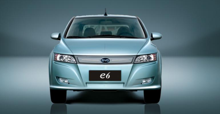 Refined BYD e6 EV receives Uberrsquos blessing