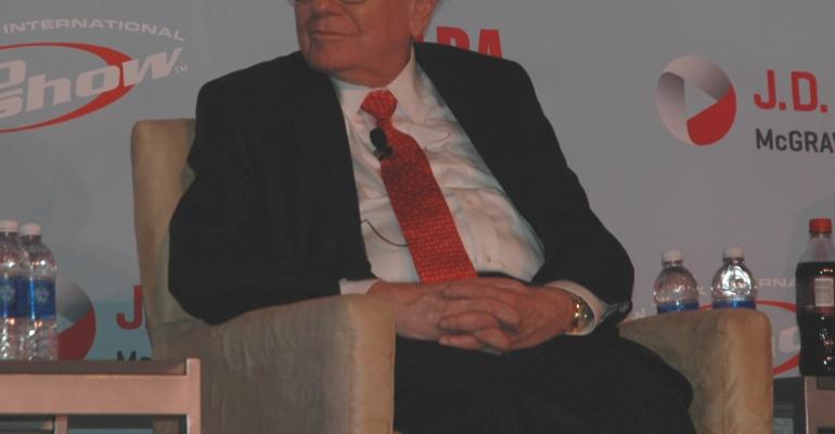 ldquoIf you want a reputation as a good businessman get into a good businessrdquo Buffett says at auto conference    
