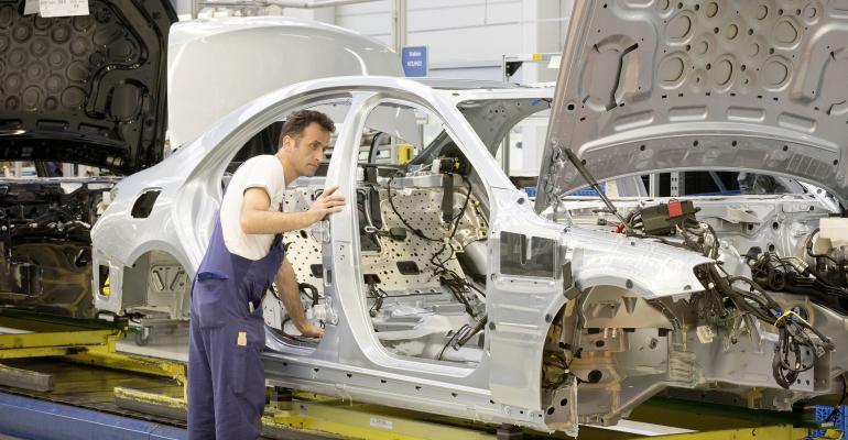 SClass shown in production in Sindelfingen Germany candidate for Russia assembly