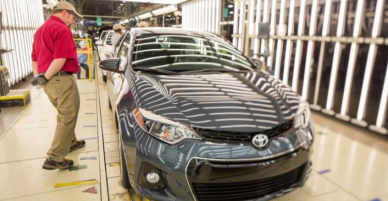 Mexico to be second source of Corolla after Toyota Mississippi plant shown