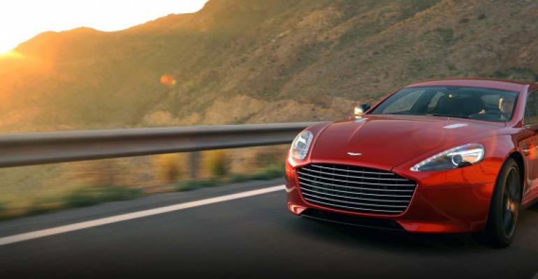 Aston Martin Rapide leases for 2300 a month 