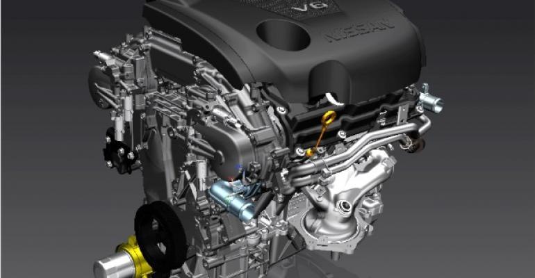 Nissanrsquos 35L VQ in new Maxima has fully redesigned cylinder head with new air intake ports