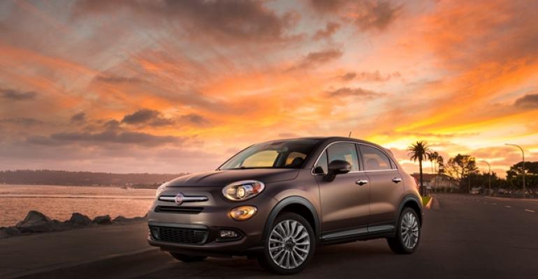Fiat 500X styling cues reminiscent of 500 stablemate  