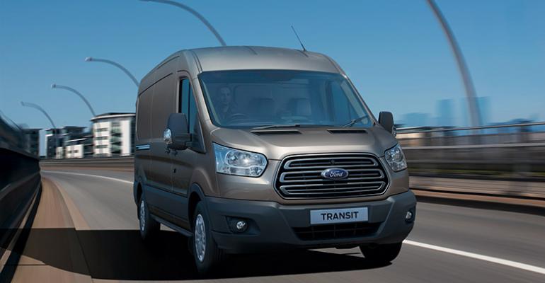 Ford UK claims Transit vanrsquos emissions match EU average