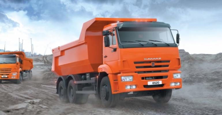 Weak ruble could strengthen exports of Kamaz dump trucks