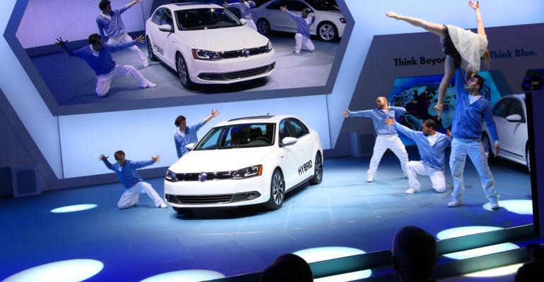 Flashy debut at Detroit auto show