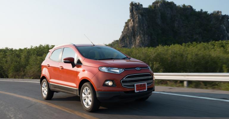 Ford already retails Bsegment EcoSport CUV overseas