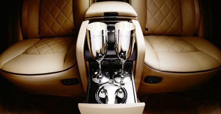 Opulent rear seating area and ultraquiet cabin distinguish Maybach S600 