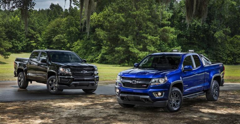 GM expects Chevy Colorado Midnight Edition left and Trail Boss treatments to sustain sales momentum