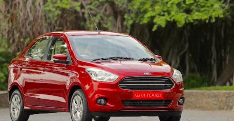 Figo Aspire Indiarsquos bestselling Ford after two months on market