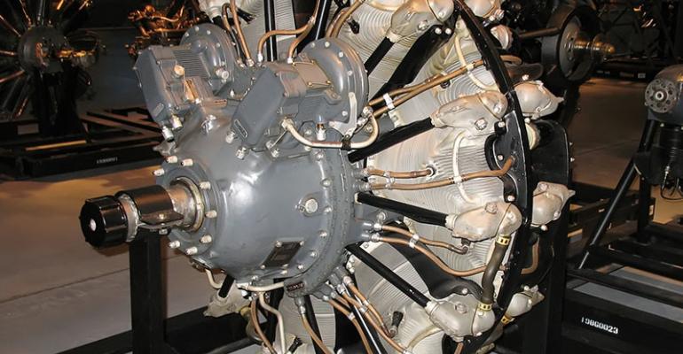 Pratt and Whitney Wasp aircraft engine