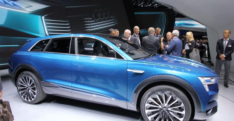 Audi Q6 etron concept part of Volkswagenrsquos new electrification strategy