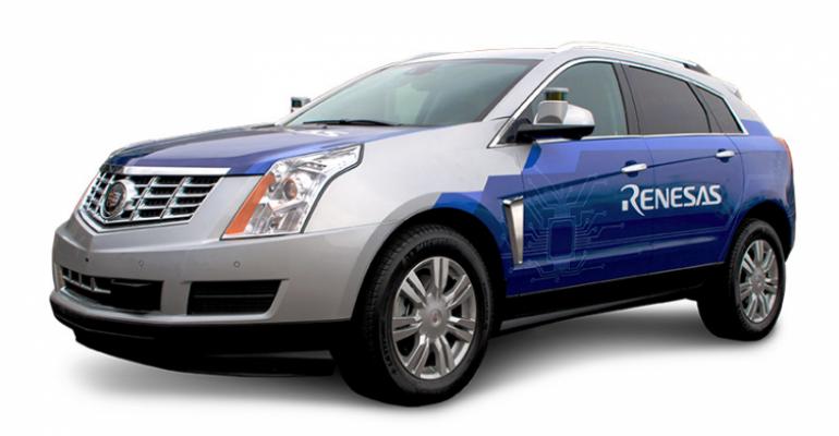 Microprocessor supplier Renesas is developing a fleet of autonomous vehicles that will be an open laboratory for automotive customers and vendors and serve as a ldquosandboxrdquo for new ideas