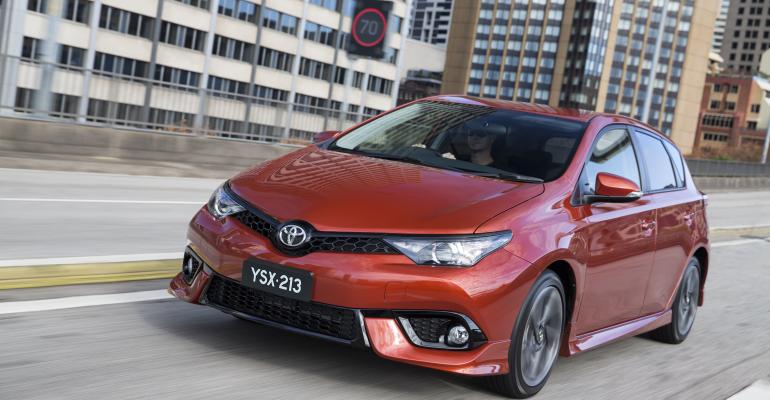 Corolla one of four Toyotas topping passengervehicle sales list
