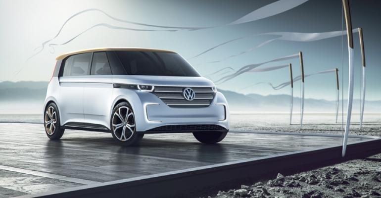 VW Wows CES With Technology Wrapped in Nostalgia