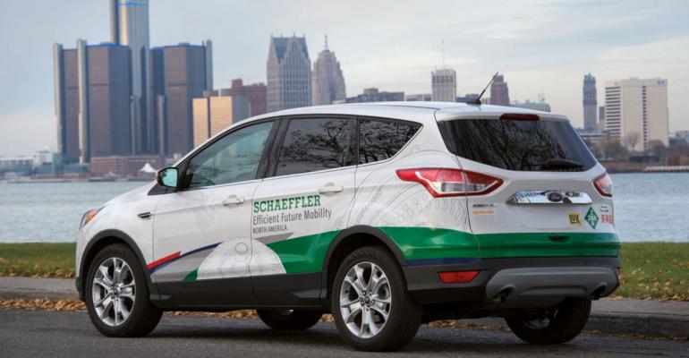 CMax hybrid hits 2025 fuelefficiency target with Schaeffler 48V technology 