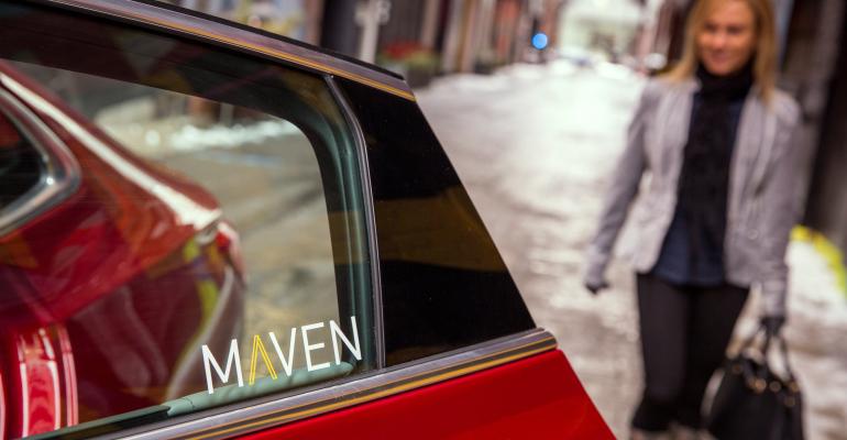 Maven gives GM firstmover advantage in transportation sharing