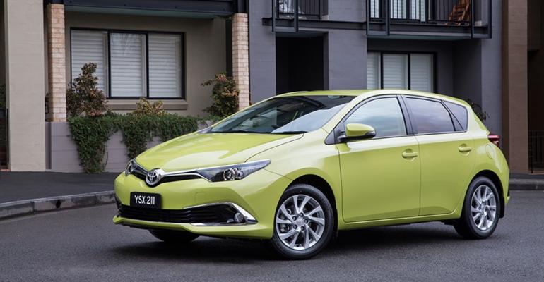 Corolla Australiarsquos bestselling model third straight year