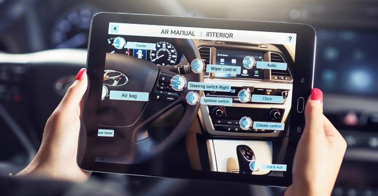 Hyundai Virtual Guide on 3915 and 3916 Sonata carcare app
