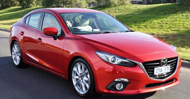Topselling Mazda3 claims 253 of smallcar segment