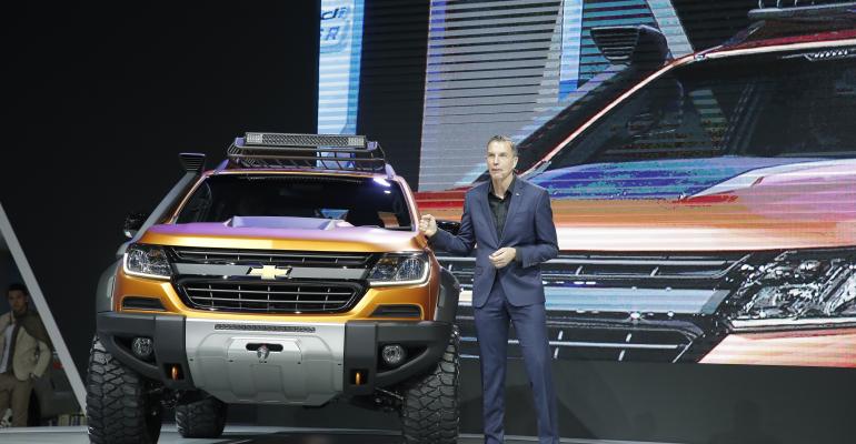 GM International design chief Simcoe unveils Colorado Extreme concept