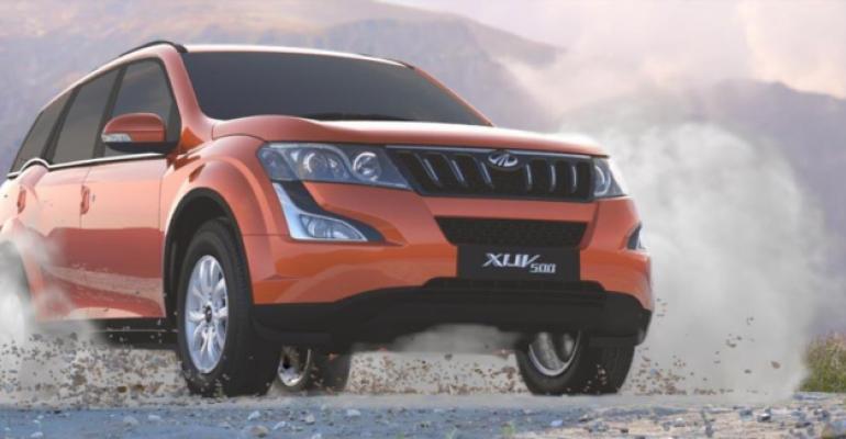 XUV500 at vanguard of automakerrsquos newproduct cadence