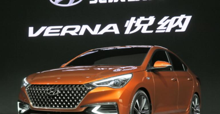 Verna concept reflects styling evolution