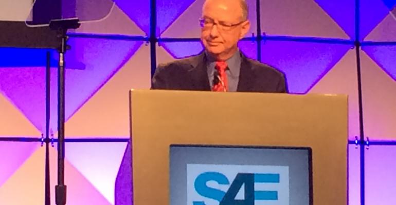 Michigan transportation head Steudle speaks at SAE