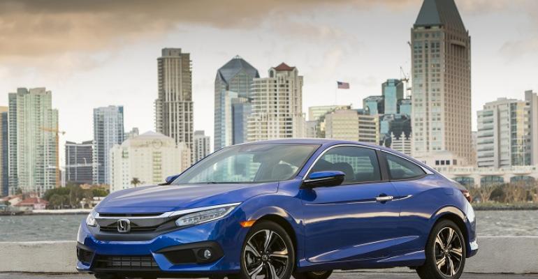 Civic sedan and coupe redesigned for 3916