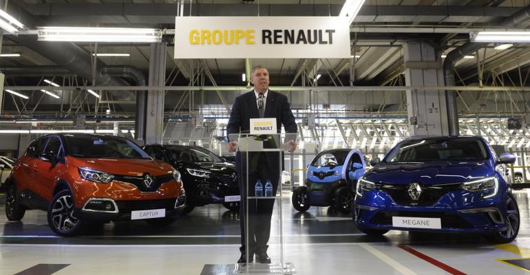 Renault Spain President de los Mozos announces major investment in three plants
