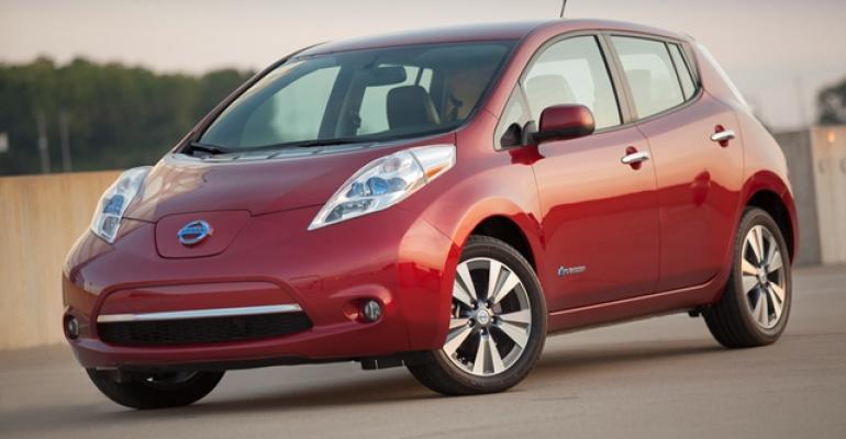 Nissan Leafs coming off lease arenrsquot holding value