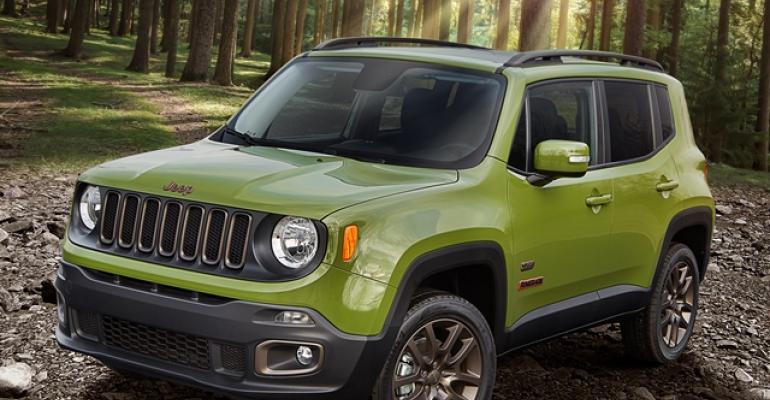 Light trucks like new Renegade lead the way for FCA