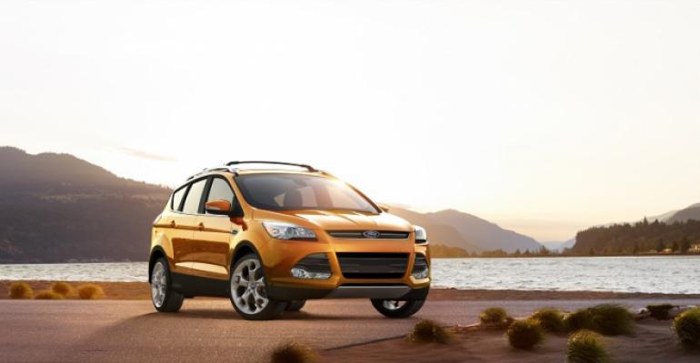 Escape sales impacted by Chevy deals higher lease price