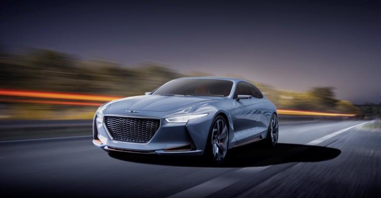 Hyundai hired designers from established luxury brands for Genesis